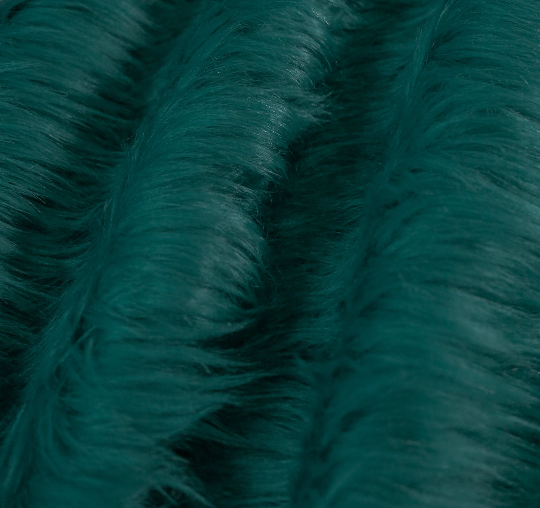 Dark Turquoise faux fur strip