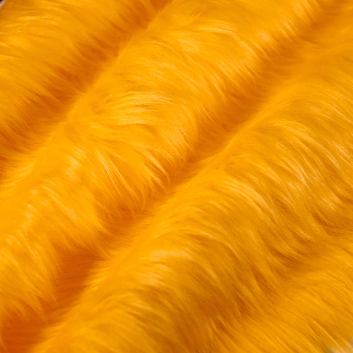 Golden Yellow faux fur strip