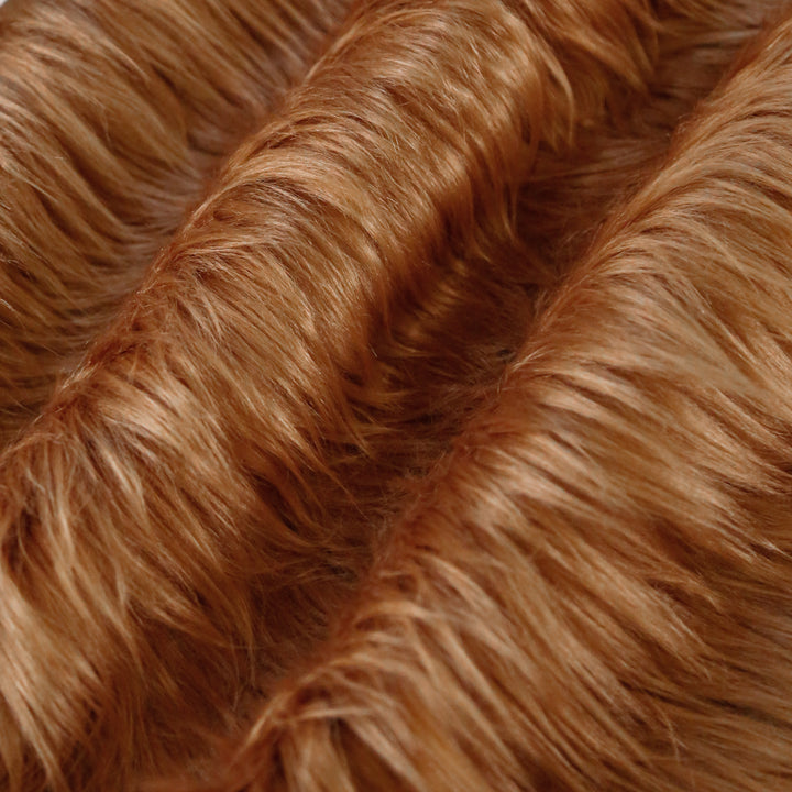 Faux Fur Fabric Squares For DIY Crafts 6X6 Inch Shaggy Fur Patches