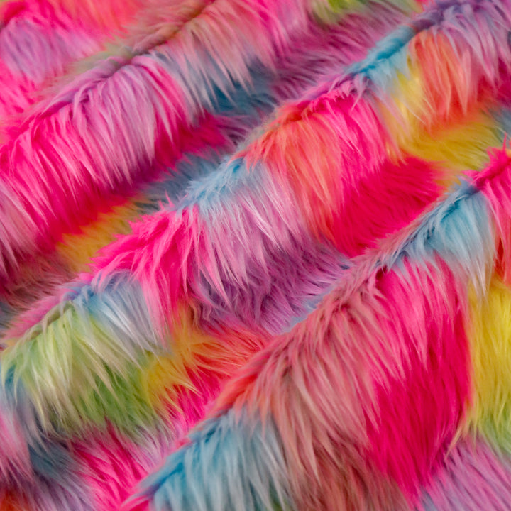 Faux Fur Fabric Squares for Arts and Crafts | Many Colors