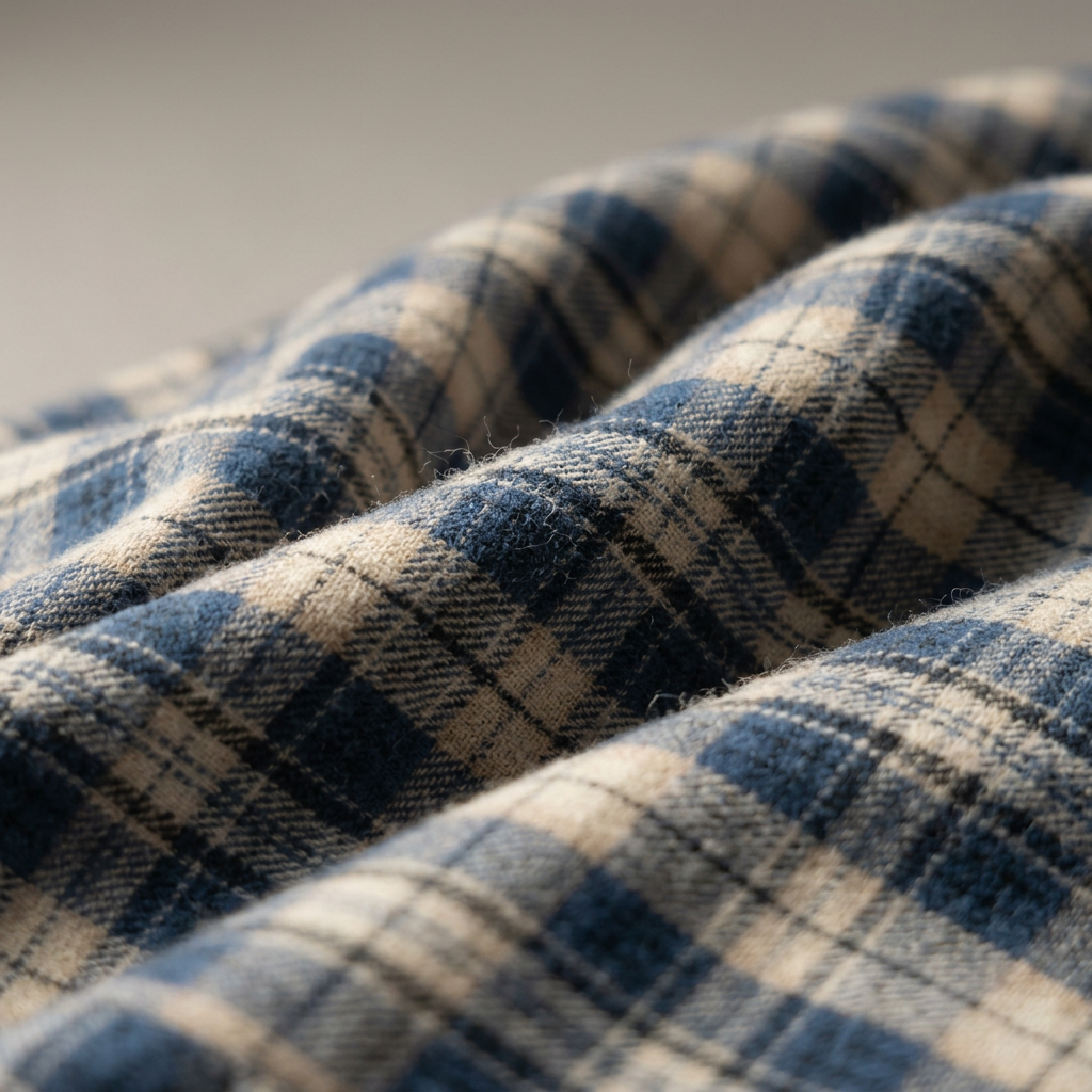 Flannel macro texture concept