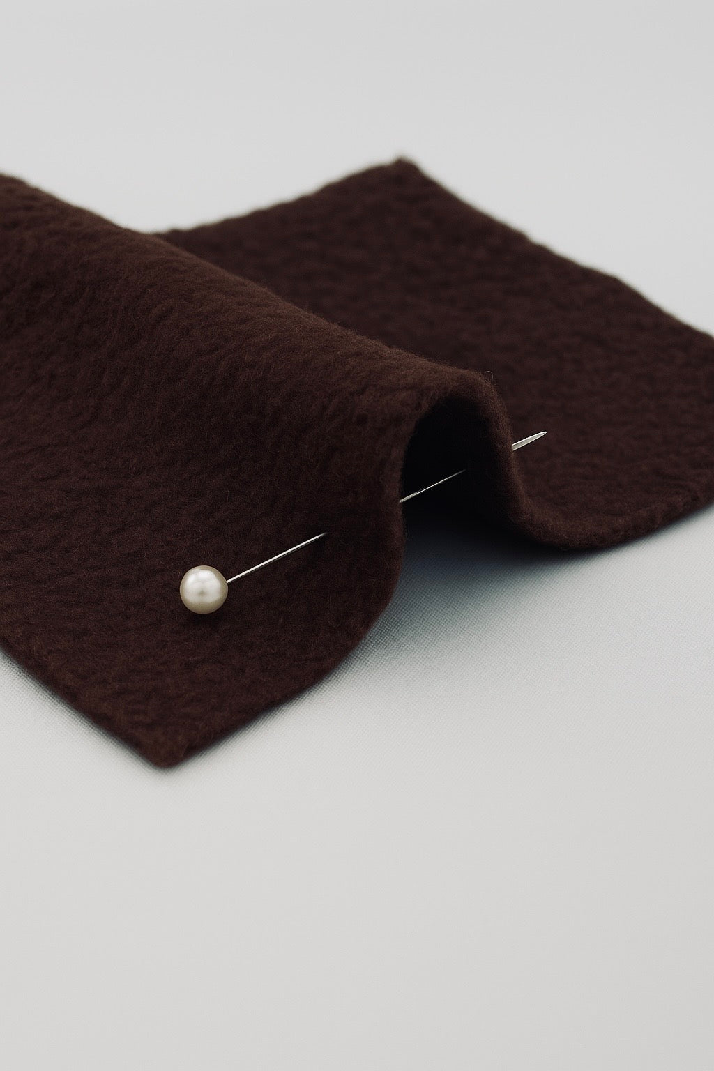 Anti-pill polar fleece fabric by the yard in brown – 60 inch wide