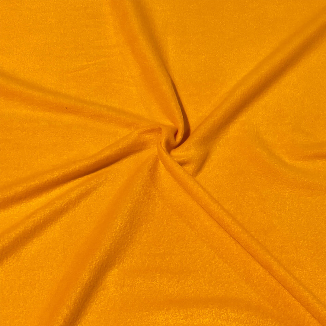 Anti-pill polar fleece fabric by the yard in gold – 60 inch wide