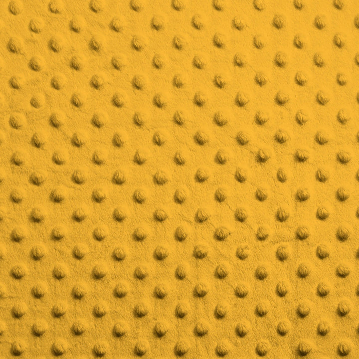 Mango Dimple Dot minky swatch