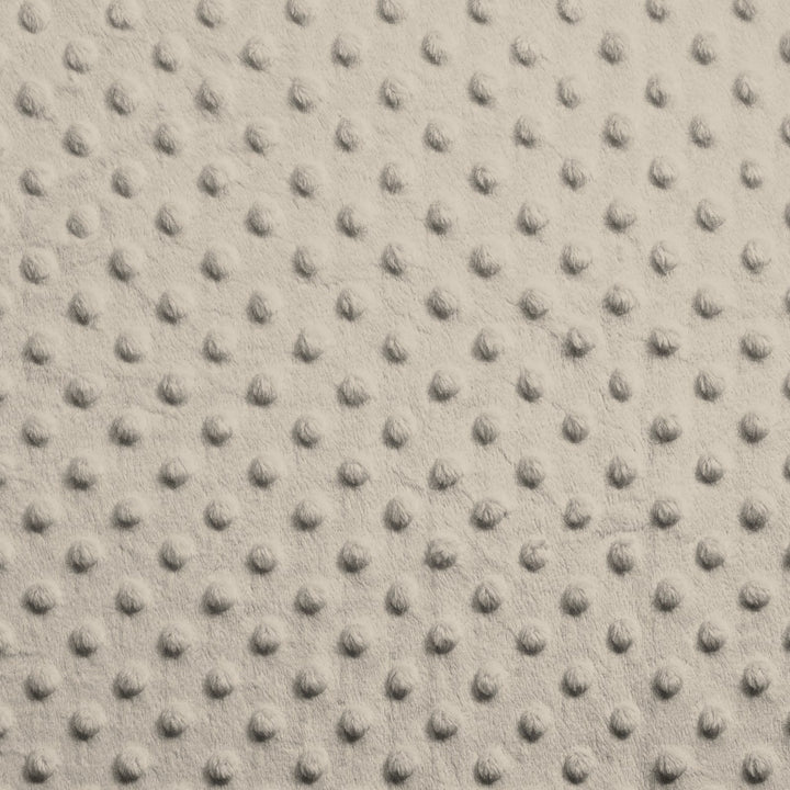 Sand Dimple Dot minky swatch