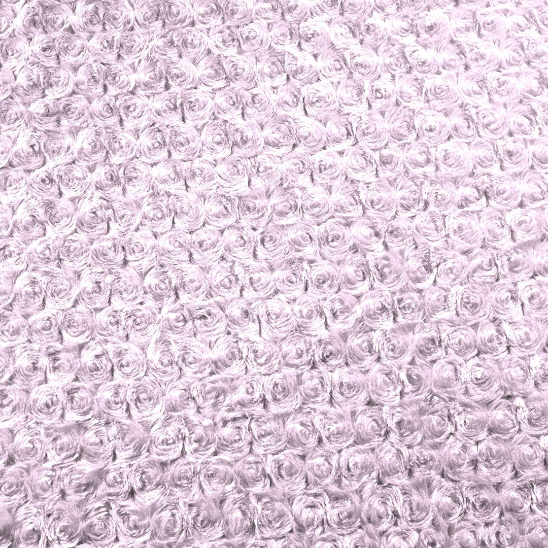 Light Pink Rose Cuddle minky swatch