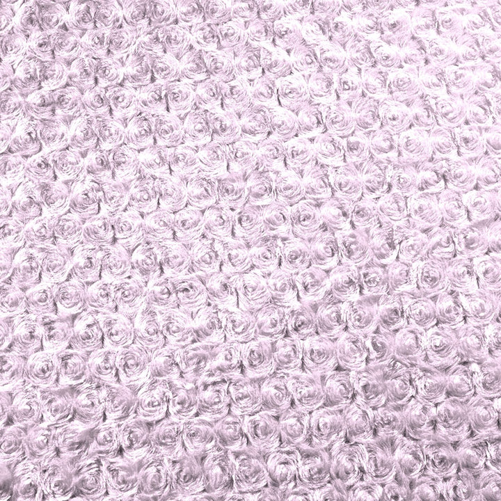 Light Pink Rose Cuddle minky swatch