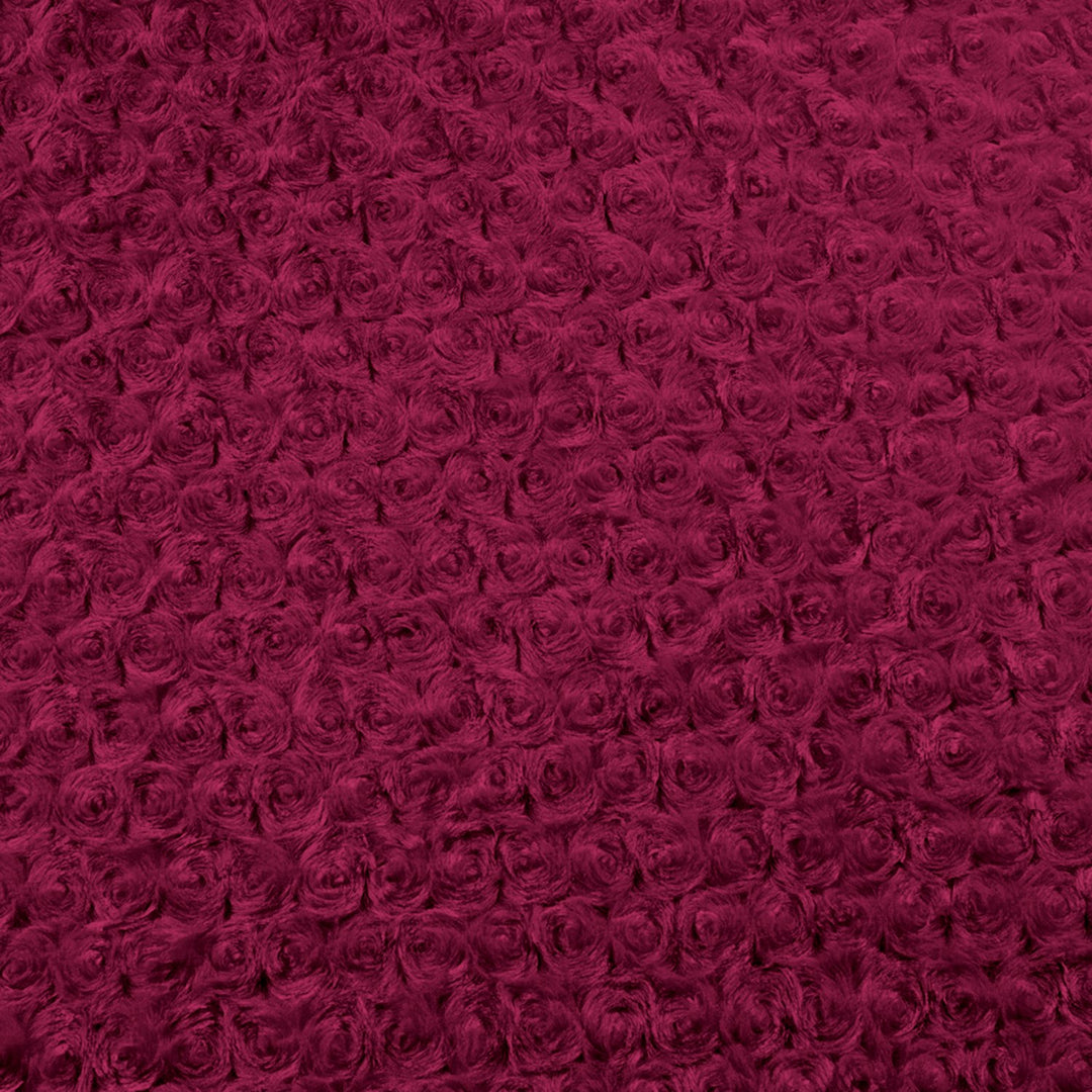 Ruby minky rose cuddle fabric