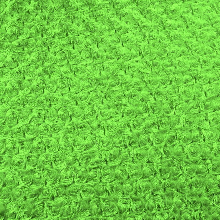 Lime Minky Rose swatch