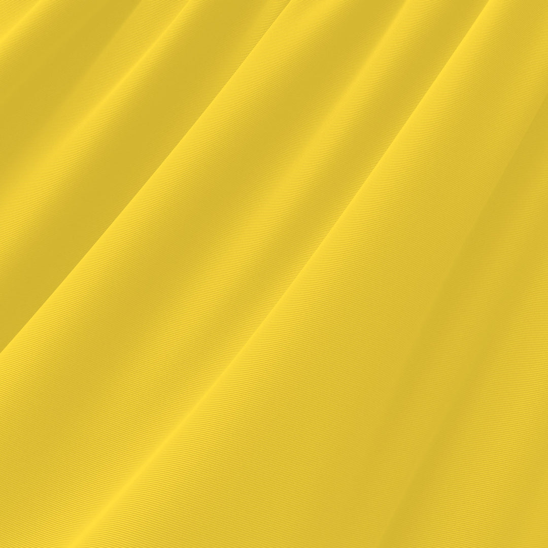 Nylon Spandex Matte Tricot Fabric 200 GSM Maize | 4 Way Stretch