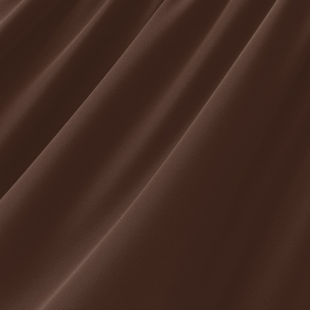 Brown shiny nylon spandex tricot swimwear fabric, 200 GSM