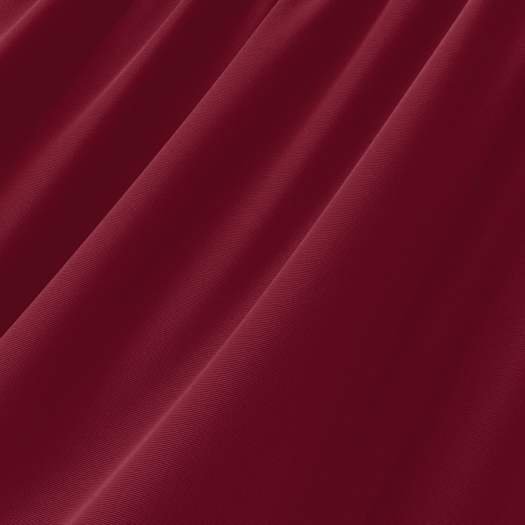 Burgundy shiny nylon spandex tricot swatch