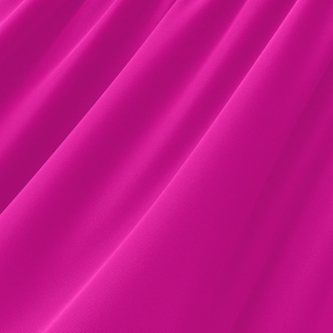Fuchsia shiny nylon spandex tricot swimwear fabric, 200 GSM