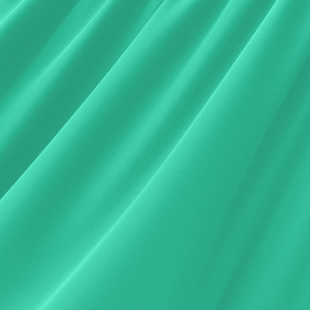 Mint shiny nylon spandex tricot swatch