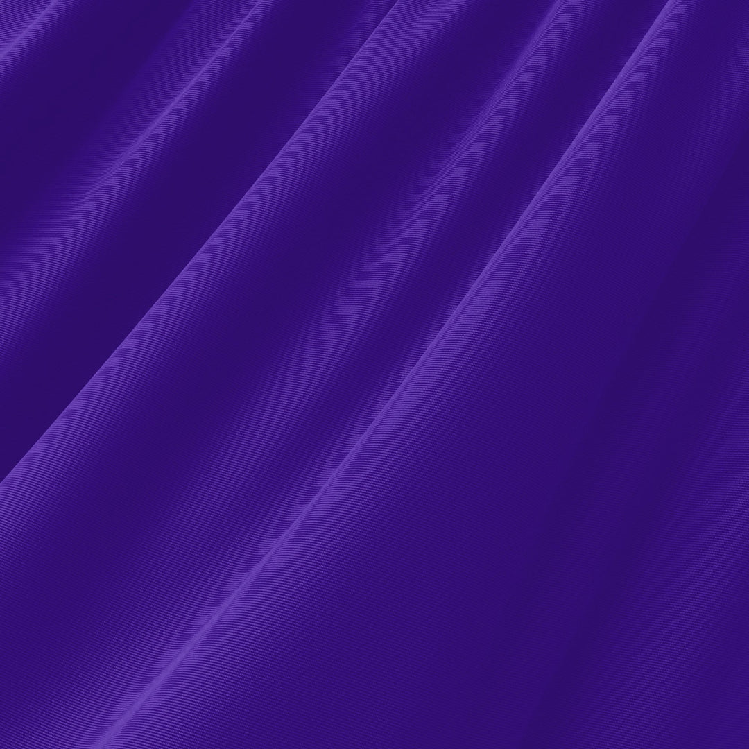 Purple shiny nylon spandex tricot swatch