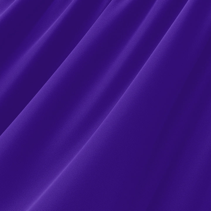 Purple shiny nylon spandex tricot swatch