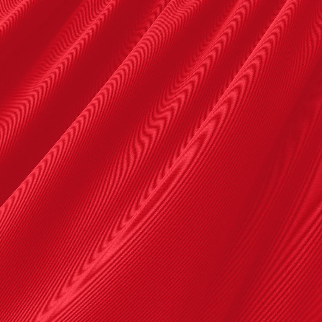 Red shiny nylon spandex tricot swimwear fabric, 200 GSM