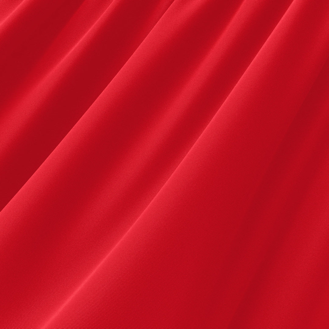 Red shiny nylon spandex tricot swatch