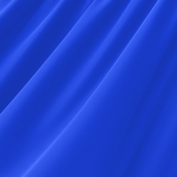 Royal Blue shiny nylon spandex tricot swatch