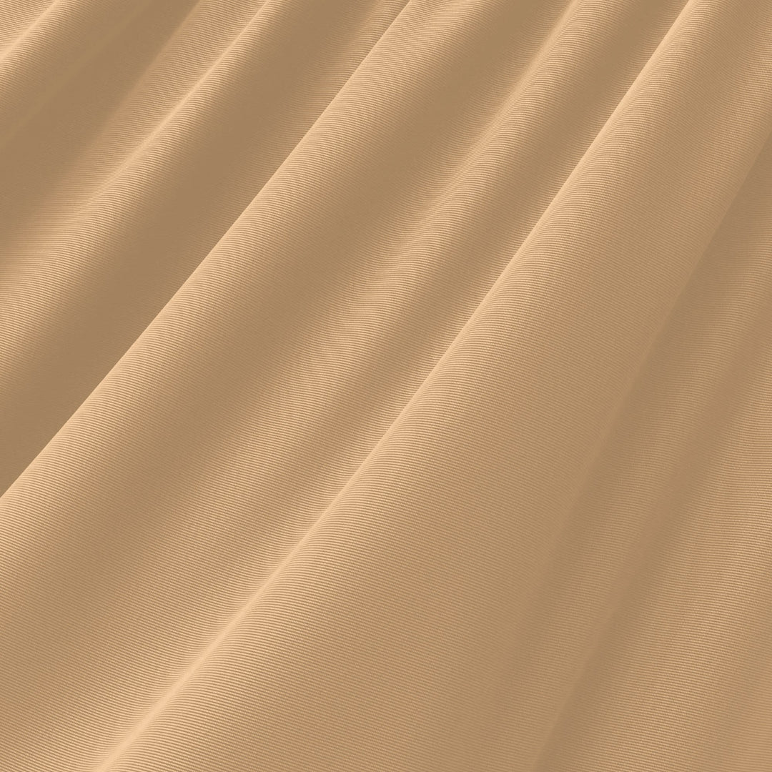 Taupe shiny nylon spandex tricot swimwear fabric, 200 GSM