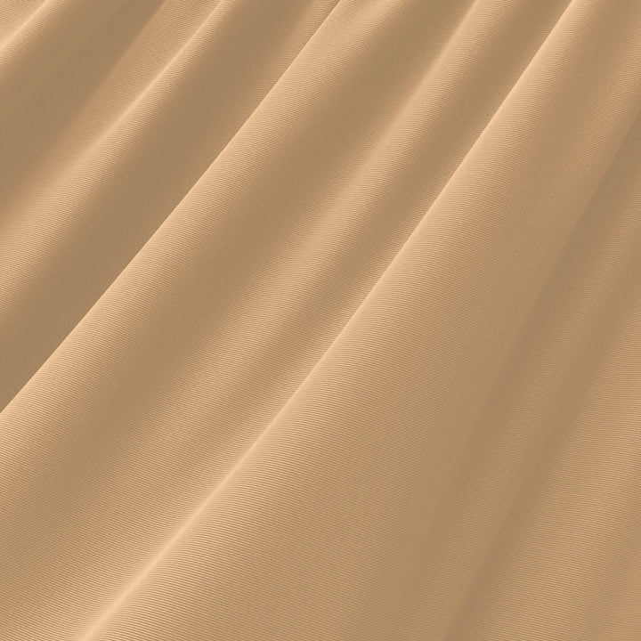 Taupe shiny nylon spandex tricot swatch