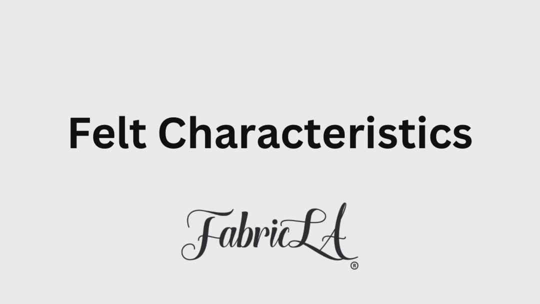 Craft Felt Fabric - 18" X 18" Inch Wide & 1.6mm Thick Felt Fabric - Use This Soft Felt for Crafts - Felt Material Pack