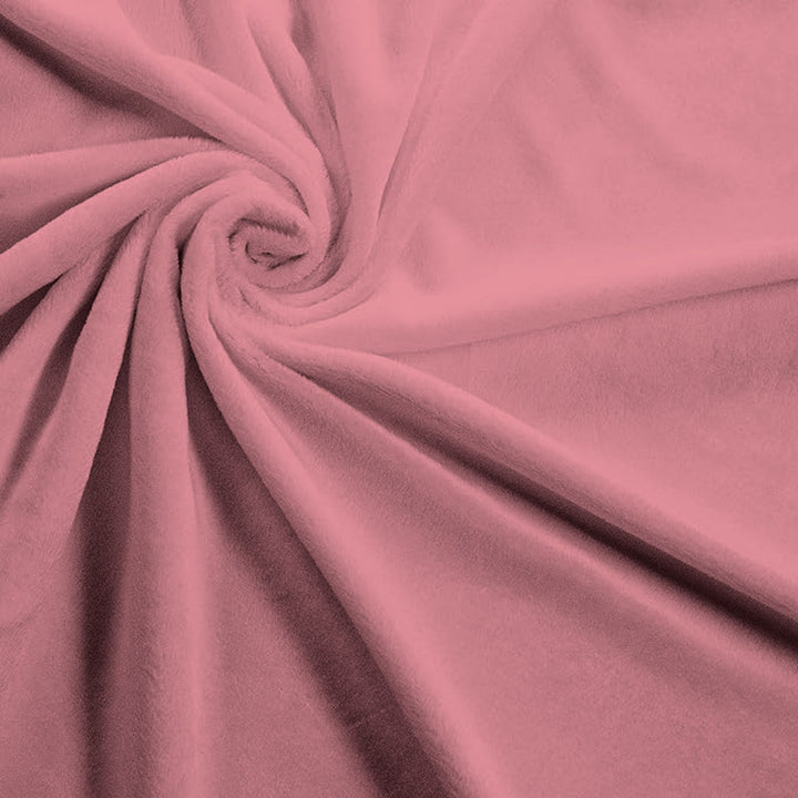 Pink Solid minky swatch