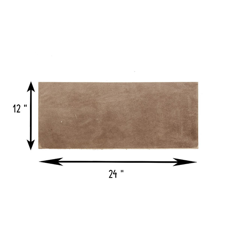 Tooling Leather Rectangles | Crafting Heavy Weight Full Grain Cowhide (2.8-3.00mm) | Crazy Tobacco - FabricLA.com