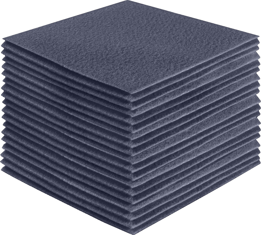 Acrylic Felt Craft Sheet Packs | Heather Grey 455 - FabricLA.com