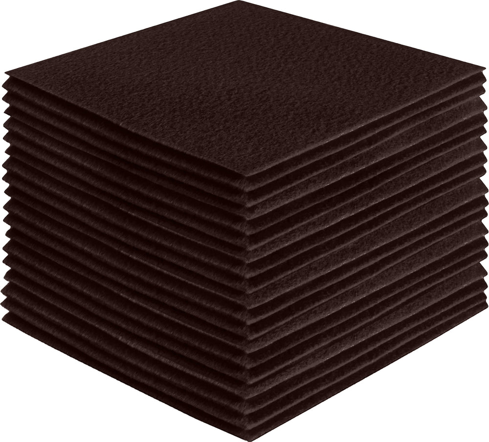 Acrylic Felt Craft Sheet Packs | Brown A31 - FabricLA.com