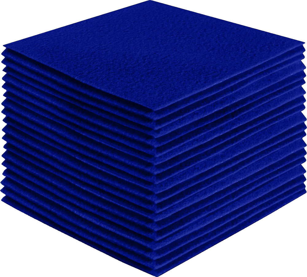 Acrylic Felt Craft Sheet Packs | Royal Blue A15 - FabricLA.com