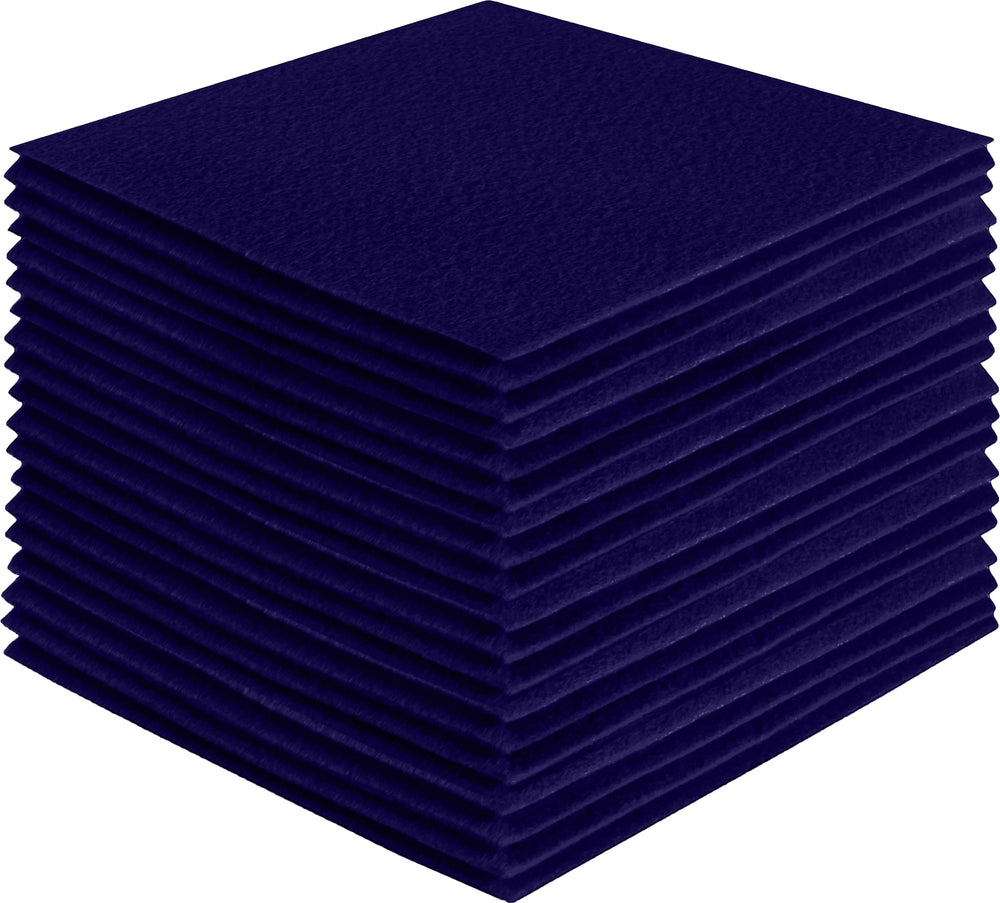 Acrylic Felt Craft Sheet Packs | Navy Blue A51 - FabricLA.com
