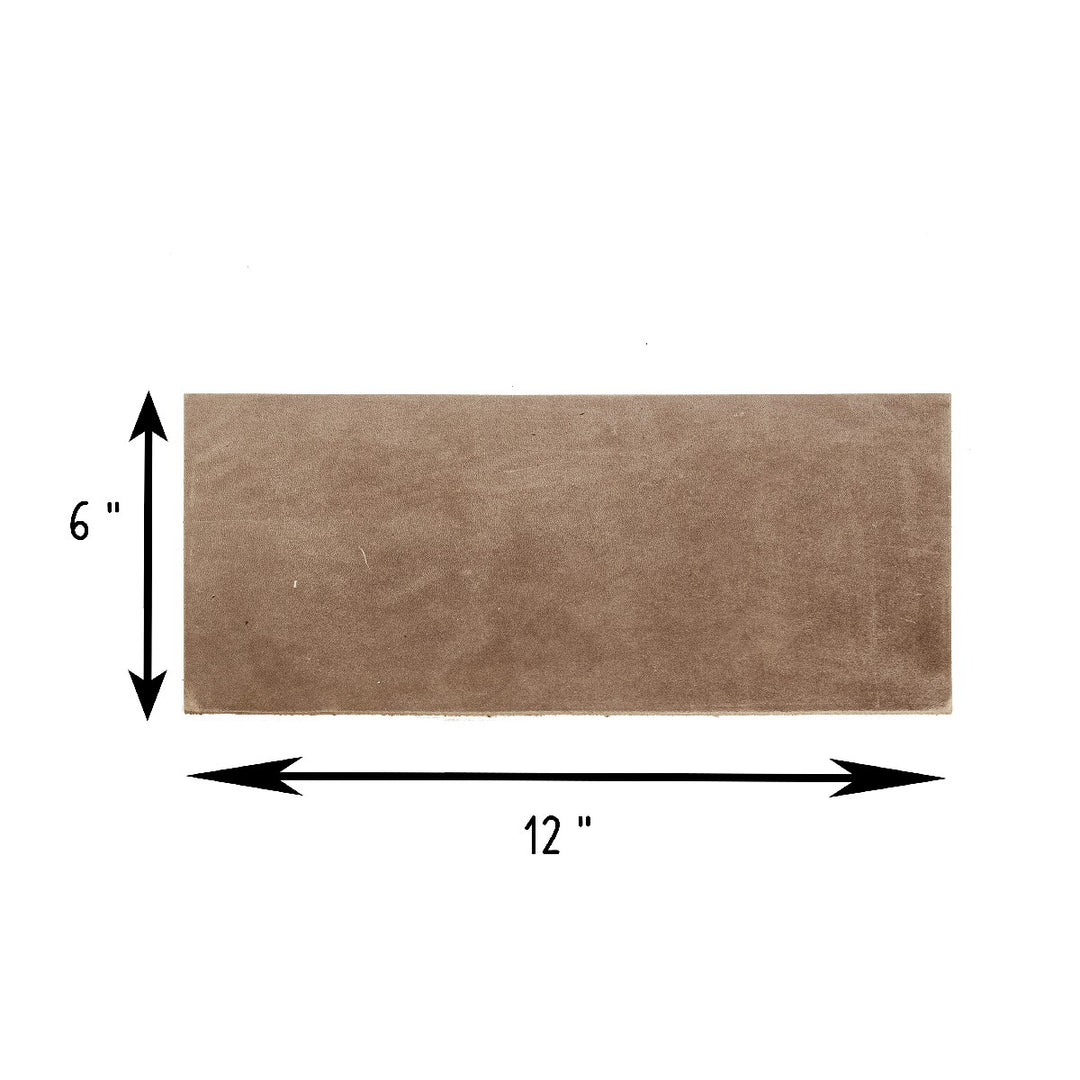 Tooling Leather Rectangles | Crafting Heavy Weight Full Grain Cowhide (2.8-3.00mm) | Crazy Tobacco - FabricLA.com