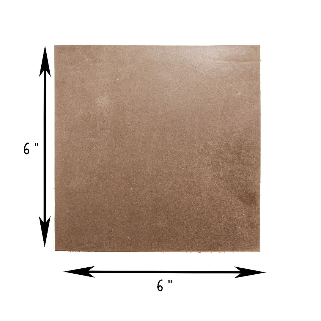 Tooling Leather Rectangles | Crafting Heavy Weight Full Grain Cowhide (2.8-3.00mm) | Crazy Tobacco - FabricLA.com