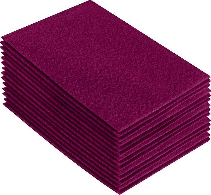 Soft 100% Acrylic Felt Sheets for DIY Crafts and Sewing – Oxblood Burgundy