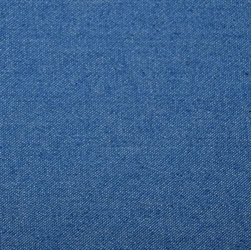 FabricLA Cotton Denim Fabric - 8 oz, 50” Inch Wide by The Yard | Blue - FabricLA.com