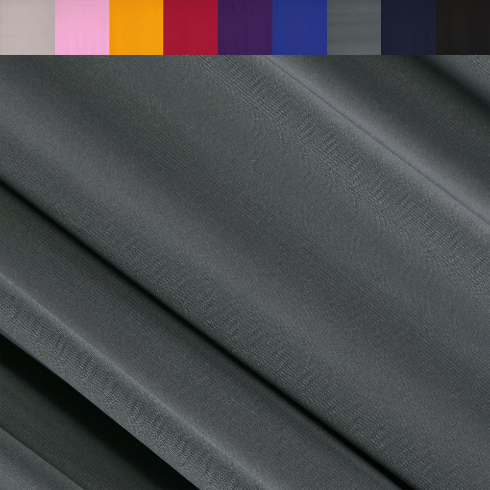 ITY Polyester Spandex Fabric | Charcoal - FabricLA.com
