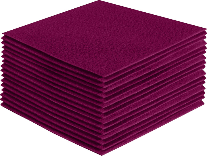 Acrylic Felt Craft Sheet Packs | Oxblood Burgundy - FabricLA.com