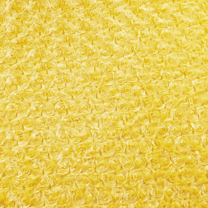 Yellow (Rose Cuddle) minky swatch